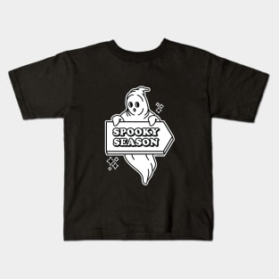 Spooky Season Ghost Kids T-Shirt